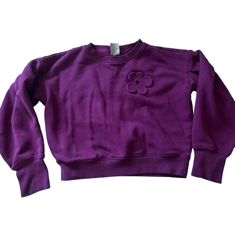 All in Motion sweatshirt floral detail medium 8